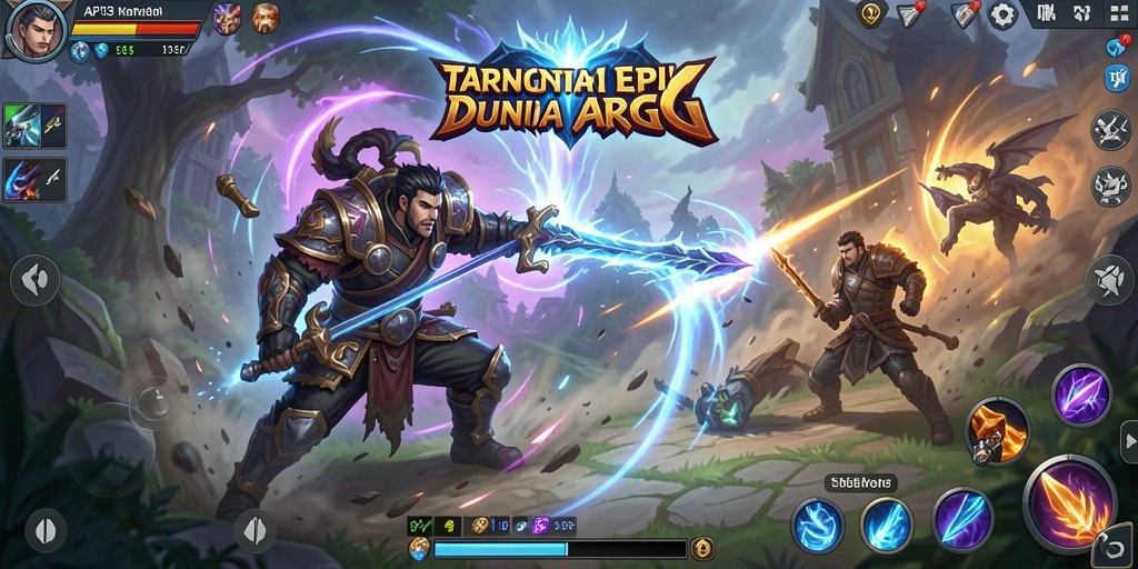 Gameplay seru API33 dengan grafis menakjubkan dan pertarungan mendebarkan.