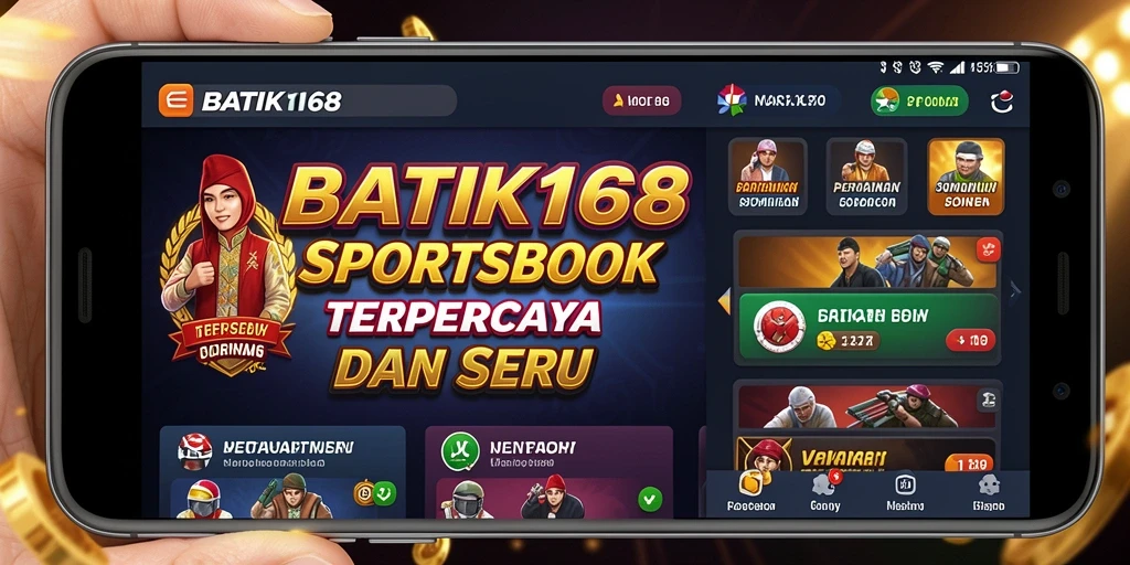 Tampilan antarmuka BATIK168 saat melakukan taruhan olahraga.