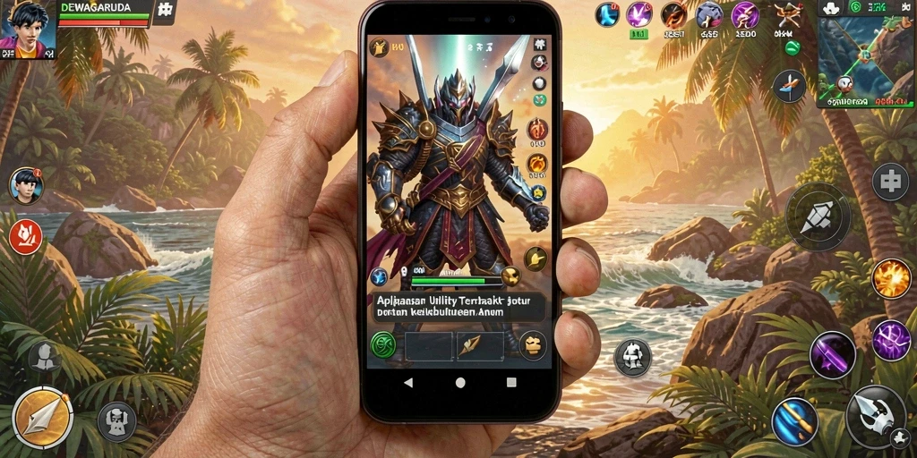 Screenshot utama DEWAGARUDA menampilkan fitur pengingat dan pengaturan tugas.