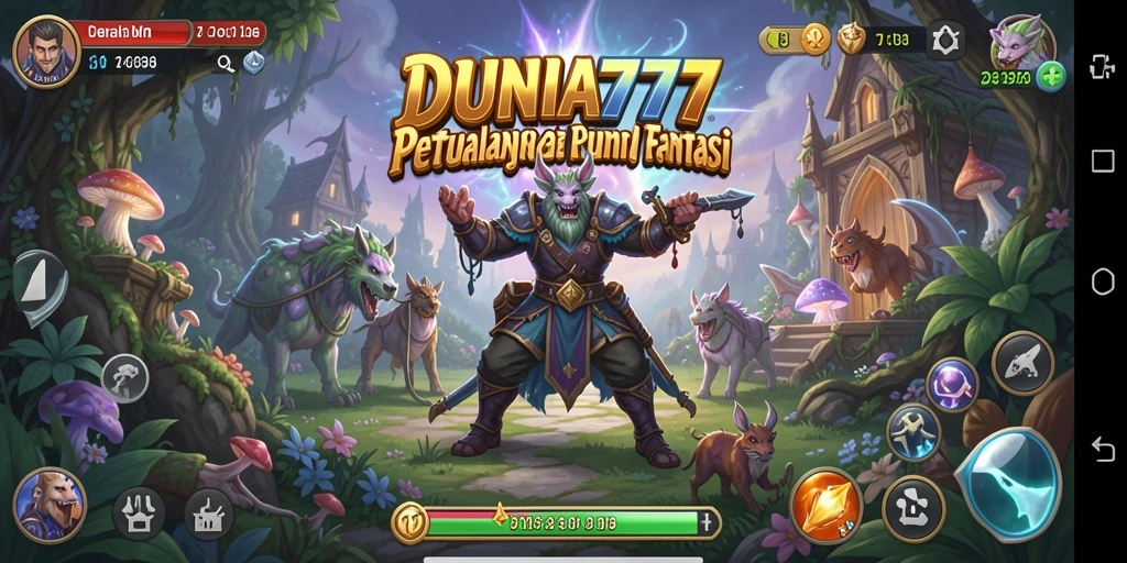 Tampilan gameplay seru di DUNIA777 dengan petualangan epik.