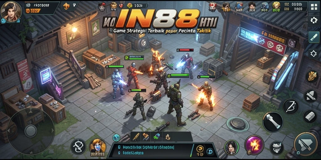 Tampilan gameplay menarik di IN88 dengan aksi strategi yang mendebarkan.