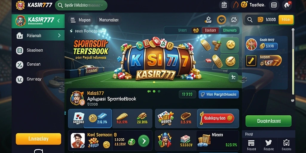 Tampilan antarmuka menarik dan interaktif dari KASIR777 pada saat bertaruh.