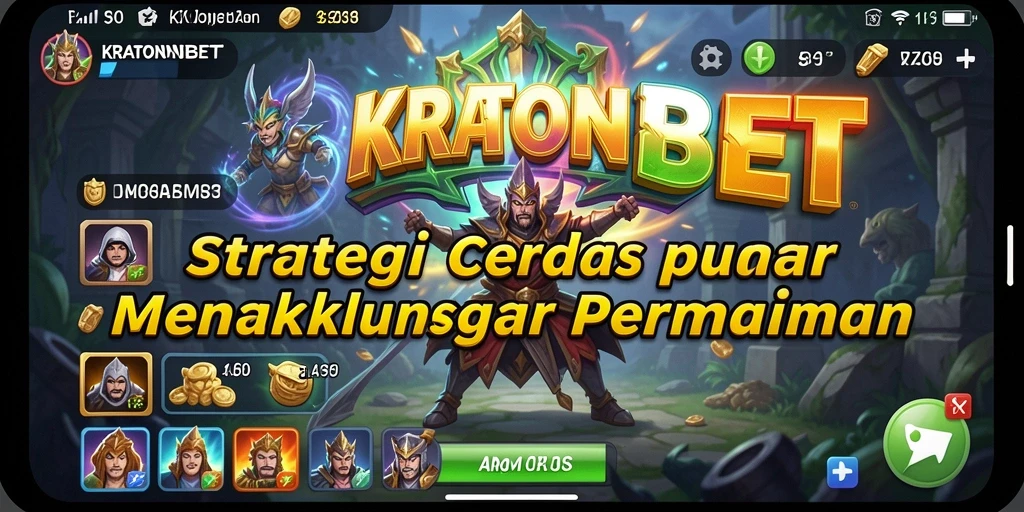 Tampilan gameplay KRATONBET yang menegangkan dan strategis.