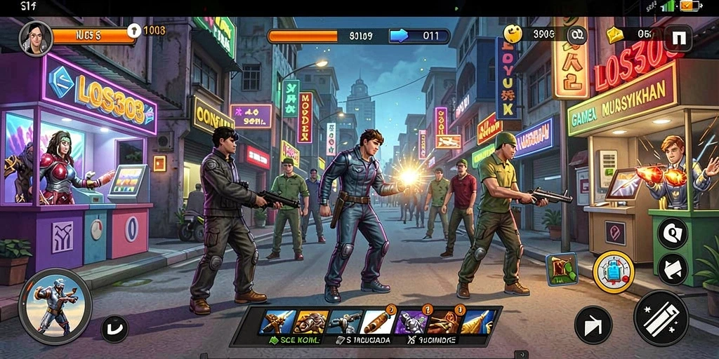 Tampilan gameplay seru dan menantang di LOS303 yang membuat ketagihan.