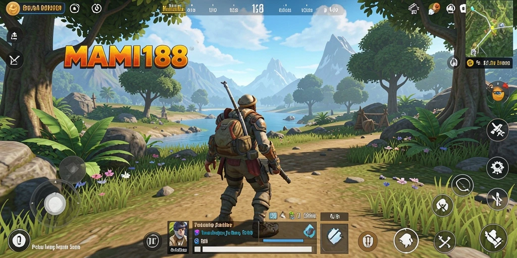 Tampilan gameplay seru di dunia terbuka MAMI188.