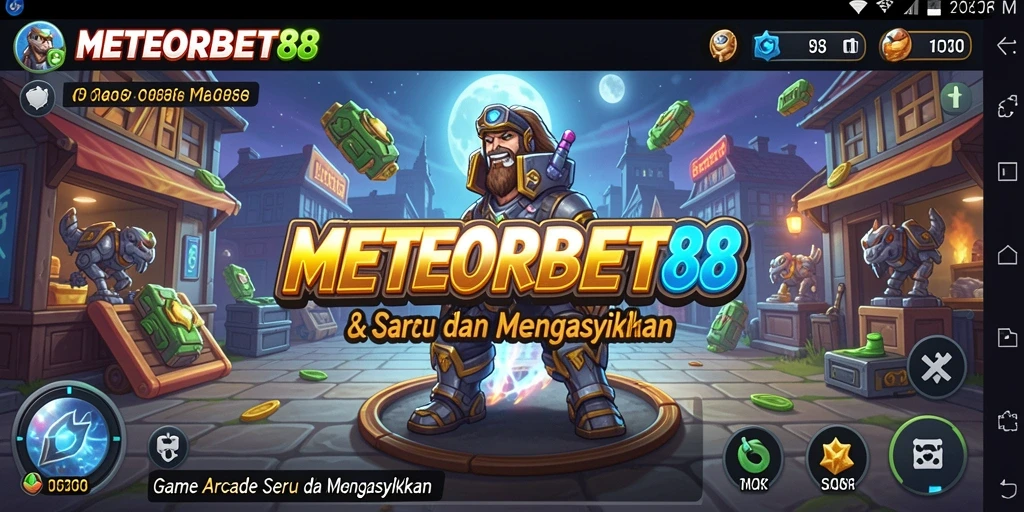 Tampilan gameplay seru dari METEORBET88 yang mengasyikkan.