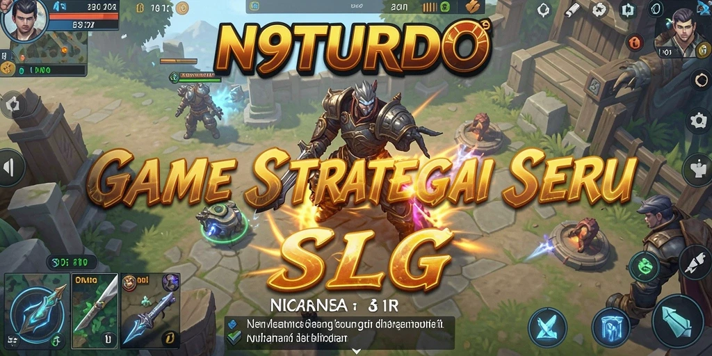 Tampilan menarik dari gameplay dan fitur N9TURBO yang seru.