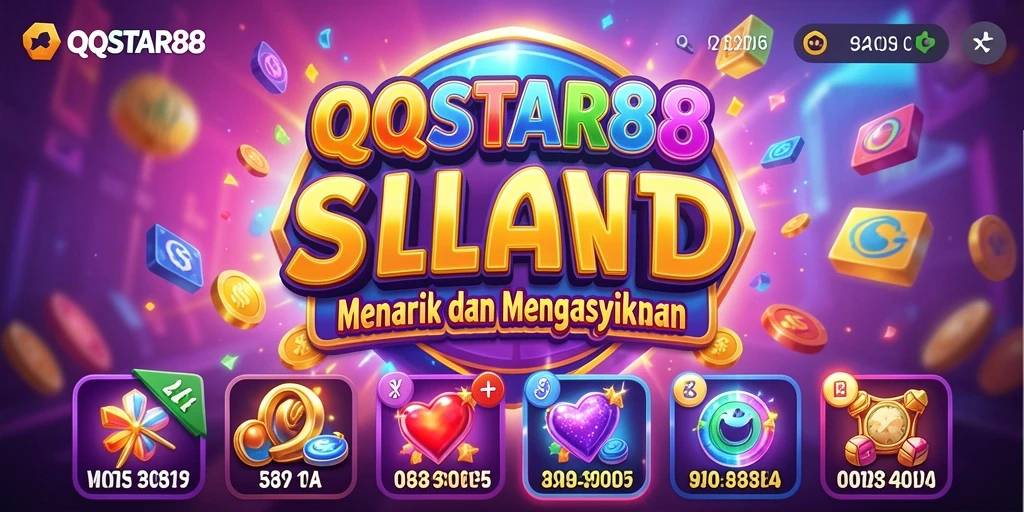 Tampilan gameplay seru di QQSTAR88 dengan mesin slot yang menarik.