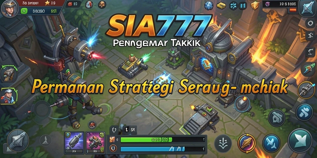Screenshot menampilkan pemain merencanakan strategi dalam SIA777.