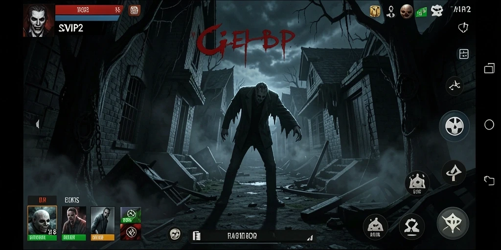 Screenshot menunjukkan suasana menyeramkan dari gameplay SVIP2.