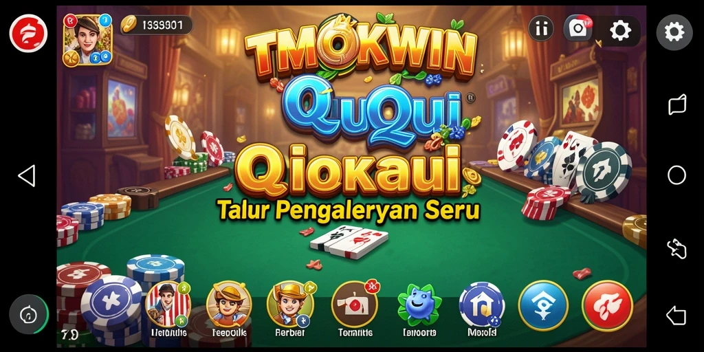 Tampilan gameplay menarik dari TMOKWIN dengan suasana QiuQiu.