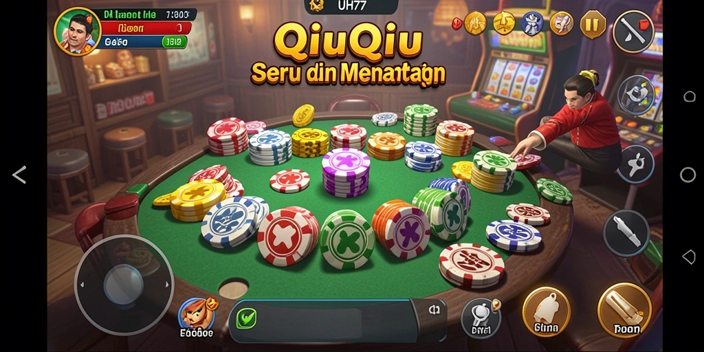 Tampilan gameplay UH77 yang seru dan menarik.